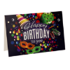 ČESTITKA HAPPY B MASKE 3D - 1