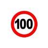 NALEPNICA OGRANIČENJE BRZINE 100 FI120 - 1