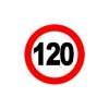 NALEPNICA OGRANIČENJE BRZINE 120 FI120 - 1