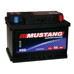 Slika AKUMULATOR 12V 55Ah D+ MUSTANG:)