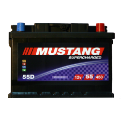 Slika AKUMULATOR 12V 55Ah D+ MUSTANG:)