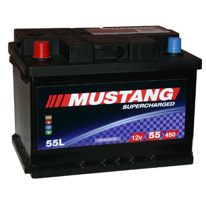 Slika AKUMULATOR 12V 55Ah L+ MUSTANG:)