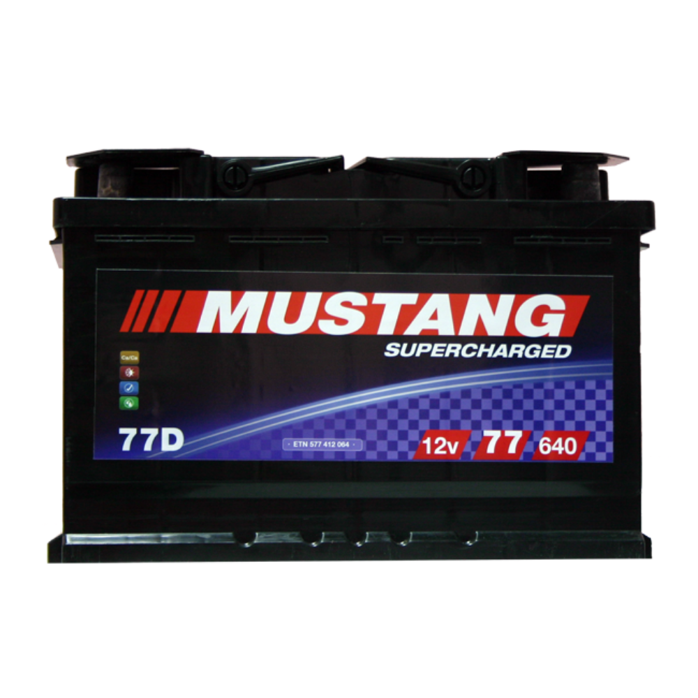 AKUMULATOR 12V 77AH D+MUSTANG:)