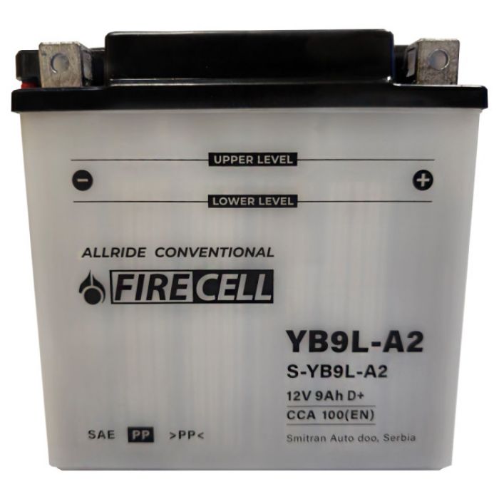AKUMULATOR ZA MOTOR 12V09D S-YB9L-A2 FIRECELL