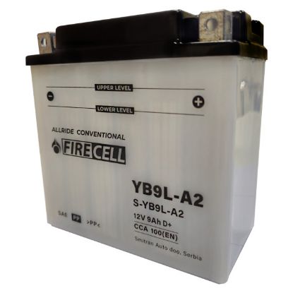 Slika AKUMULATOR ZA MOTOR 12V09D S-YB9L-A2 FIRECELL