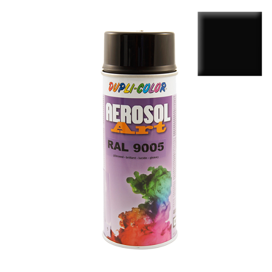 AEROSOL ART RAL 9005 SDM. 400ml