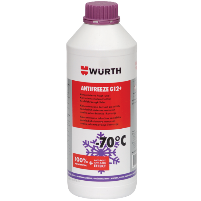 ANTIFRIZ G12+ 100% WURTH 1,5l