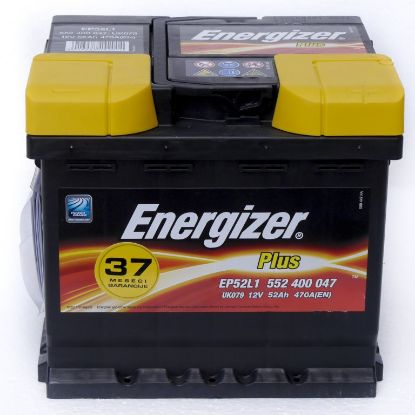 Slika AKUMULATOR 12V 52Ah D+ ENERGIZER PLUS
