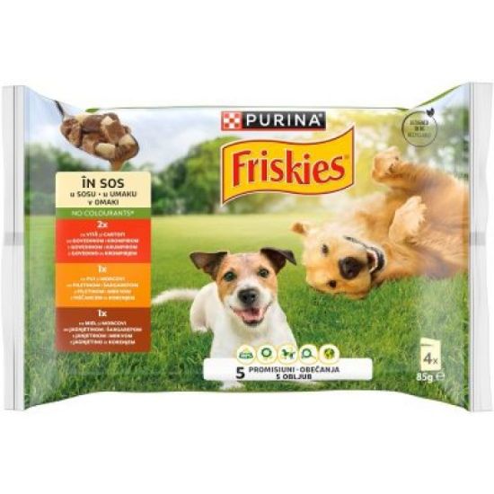 SOS ZA PSE MESO 4X85 FRISKIES