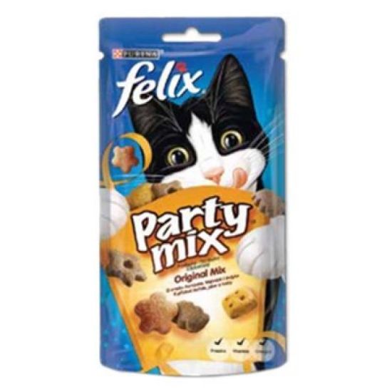 POSLASTICA ZA MAČKE PARTY ORIGINAL MIX 60G FELIX