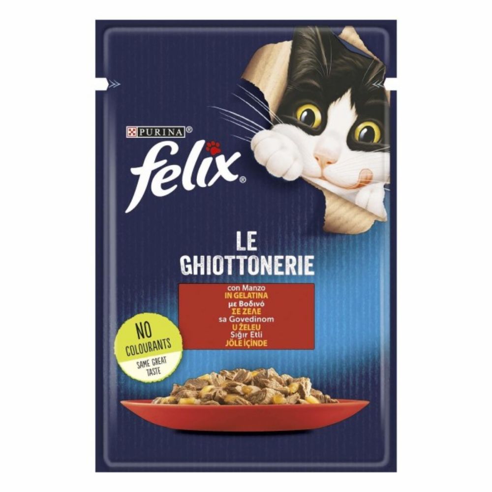 SOS ZA MAČKE 85G GOVEDINA FELIX