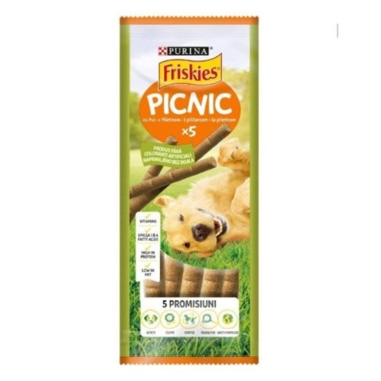 POSLASTICA ZA PSE PILETINA 42G PICNIC