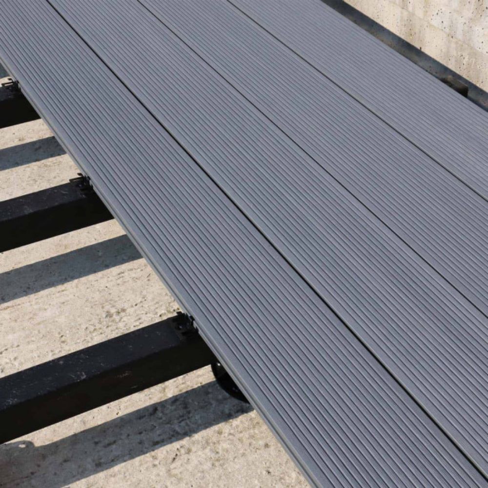 DEKING PLOČA ZA TERASU 2250X140X25 TAMNO SIVA