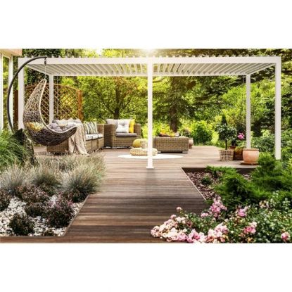 PERGOLA BIOKLIMATSKA LUX BELA 3X6X2.5M ALU