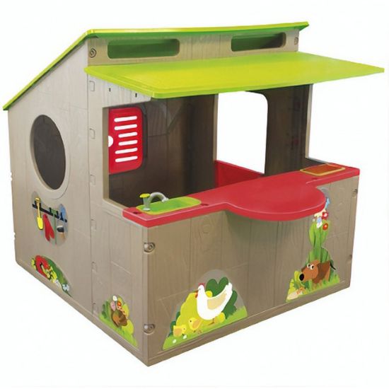 KUĆICA DEČIJA PLASTIČNA KIOSK 139X118X120CM