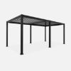 PERGOLA BIOKLIMATSKA LUX ANTRACIT 3X6X2.5M ALU ELEKTRO KONTROL I LED SVETLOM - 2