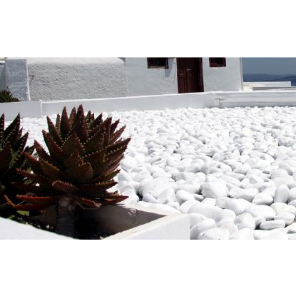Slika KAMEN DEKORATIVNI 25-40mm BELI 25KG