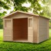KUĆICA DRVENA BORNEO 2.2x2.2m 28mm - 1