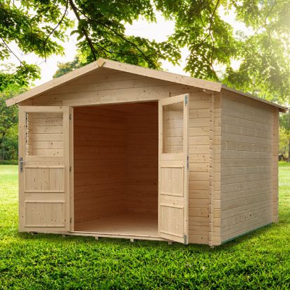 KUĆICA DRVENA BORNEO 2.2x2.2m 28mm