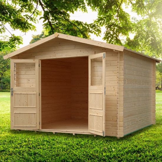 KUĆICA DRVENA BORNEO 2.2x2.2m 28mm