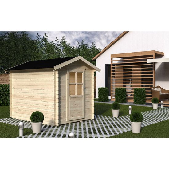 KUĆICA DRVENA CAPRI 1.8X1.8m 28mm(ima pod nema pokrivku)