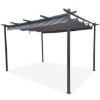 PERGOLA  3X4M  TAMNO SIVA - 1