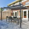 PERGOLA  3X4M  TAMNO SIVA - 2