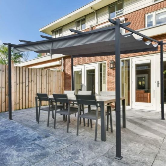 PERGOLA  3X4M  TAMNO SIVA