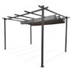 PERGOLA  3X4M  TAMNO SIVA - 3