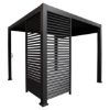 PREGRADA ZA BIOKLIMATKU PERGOLU ANTRACIT SA LAMELAMA 973798 I 973799 ALU 93X236 CM - 2