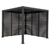 PREGRADA ZA BIOKLIMATKU PERGOLU ANTRACIT SA LAMELAMA 973798 I 973799 ALU 93X236 CM - 3