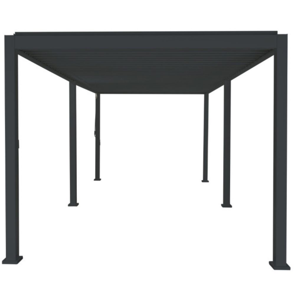 PERGOLA BIOKLIMATSKA ANTRACIT LUX 3X6X2.5M ALU