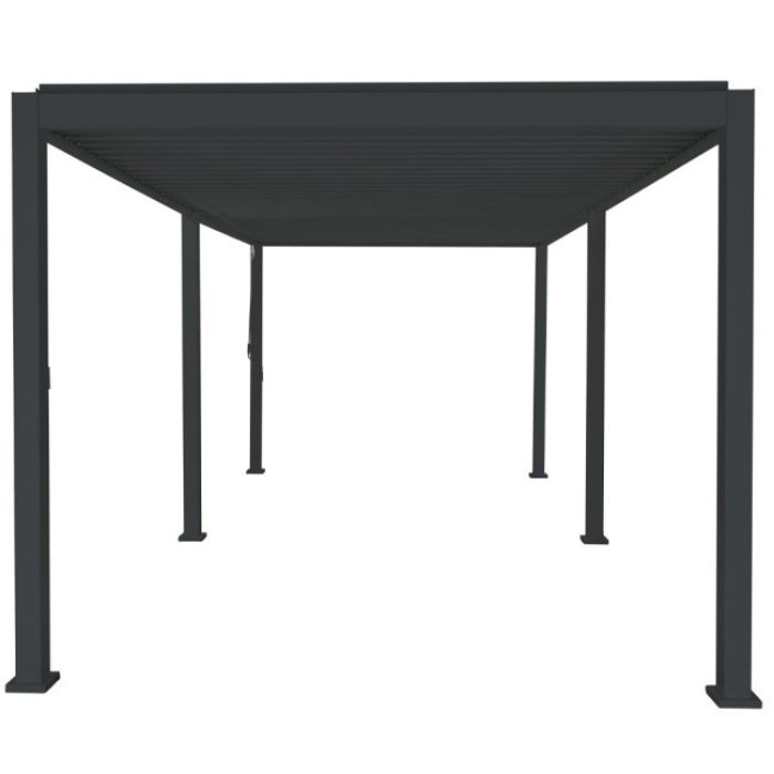 PERGOLA BIOKLIMATSKA ANTRACIT LUX 3X6X2.5M ALU