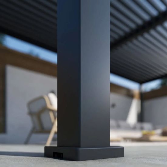 PERGOLA BIOKLIMATSKA ANTRACIT LUX 3X6X2.5M ALU
