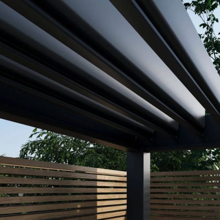 PERGOLA BIOKLIMATSKA ANTRACIT LUX 3X6X2.5M ALU