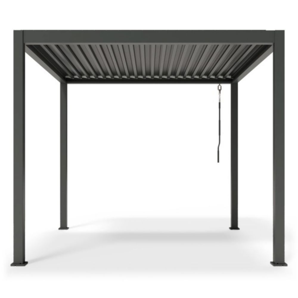 PERGOLA BIOKLIMATSKA ANTRACIT BASIC 3X3X2.5M ALU