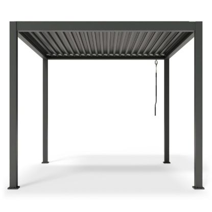 PERGOLA BIOKLIMATSKA ANTRACIT BASIC 3X3X2.5M ALU