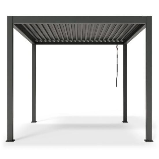 PERGOLA BIOKLIMATSKA ANTRACIT BASIC 3X3X2.5M ALU