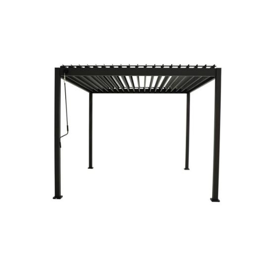 PERGOLA BIOKLIMATSKA ANTRACIT BASIC 3X3X2.5M ALU