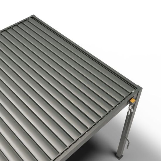 PERGOLA BIOKLIMATSKA ANTRACIT BASIC 3X3X2.5M ALU