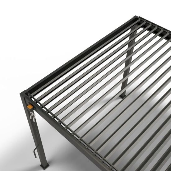 PERGOLA BIOKLIMATSKA ANTRACIT BASIC 3X3X2.5M ALU