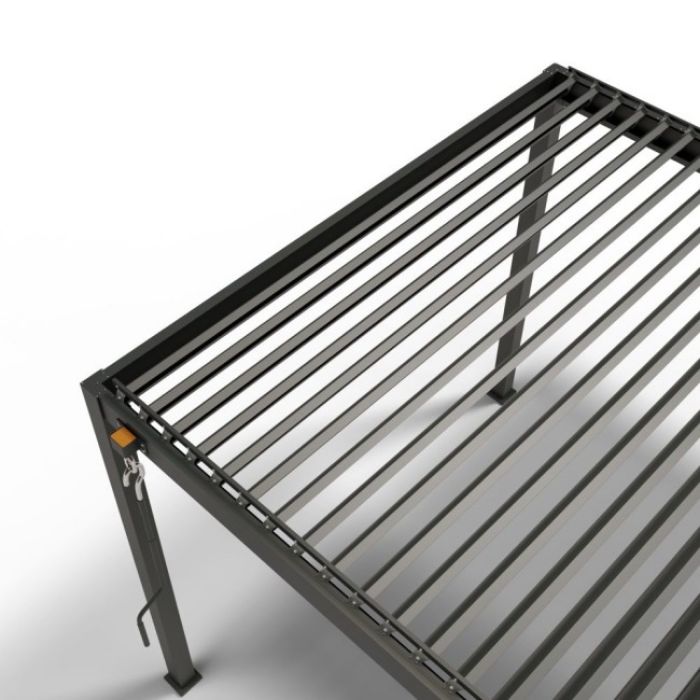 PERGOLA BIOKLIMATSKA ANTRACIT BASIC 3X3X2.5M ALU