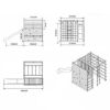 IGRAONICA DRVENA CUBIC SIGMA  225x180x h-210cm - 6