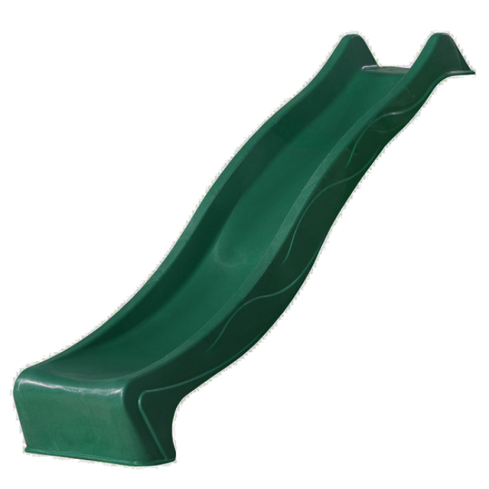 TOBOGAN "S-LINE" 2.2M  ZELENI ZA PLATFORMU 120-125CM