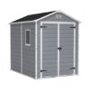 KUĆICA BASTENSKA SIVA PVC MANOR 185.8X236.8X227 CM - 1