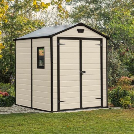 KUĆICA BASTENSKA BEŽ PVC MANOR 185.8X236.8X227 CM