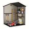 KUĆICA BASTENSKA BEŽ PVC MANOR 185.8X236.8X227 CM - 5