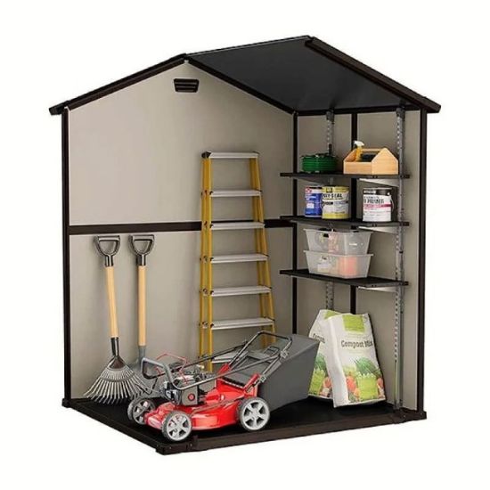 KUĆICA BASTENSKA BEŽ PVC MANOR 185.8X236.8X227 CM