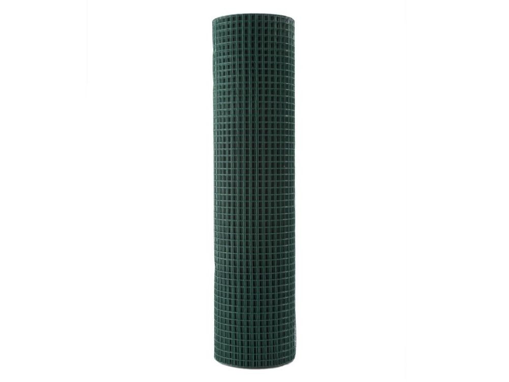 ZICANA OGRADA ZELENA  VARENA KVADRATNA L- 10m  H-  51cm   rupa 13x13mm deblji.žice 0.8-1.2mm