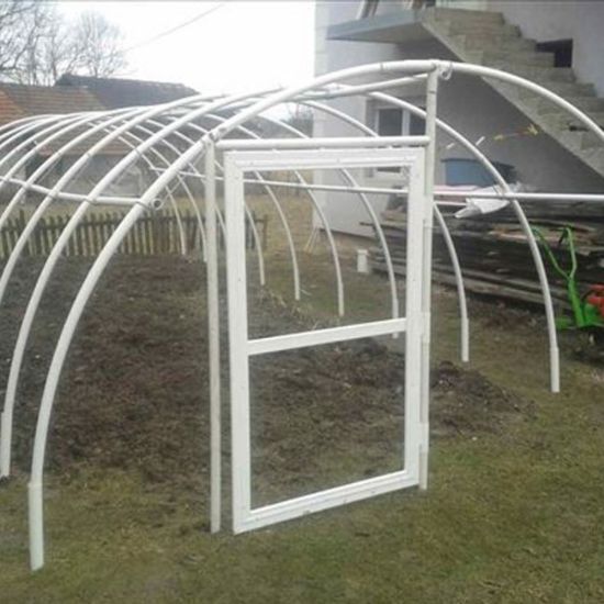 VRATA ZA PLASTENIK PVC 100X160CM